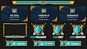 design custom animated kick and twitch overlay stream package