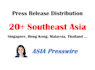do press release distribution in southeast asia