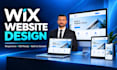 design or redesign a professional wix website