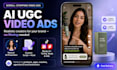 create realistic ai ugc ads