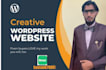 design wordpress, shopify, wix, custom website, and HTML website