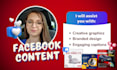 design creative and attractive facebook content