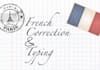 correct or type any french document up to 1000 words