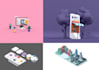 design fantastic 3d illustrations for apps web games