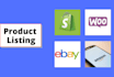 add products to your ecommerce website