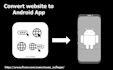 convert your website to an android app