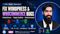 fix wordpress and woocommerce bugs and critical errors