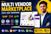 build a woocommerce multi vendor marketplace using dokan or wcfm pro