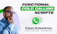 write a cold calling script and train your sales team