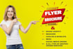 create top class flyer, brochure, magazine, media kit, etc