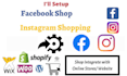 setup facebook shop and instagram shopping