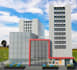 design your commercial 3d model, exterior elevation