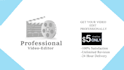 be your long term professional youtube video editor