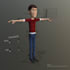 do simple character setup rigging in blender