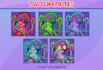 design custom sub badges for twitch, mixer, discord, youtube