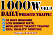 drive 30,000 visitors world targeted real and quality traffic