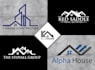 do real estate and construction logo