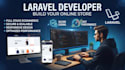 develop a custom PHP laravel ecommerce website