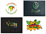 designs interesting bar, juice bar and coffee shop logo