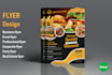 design business flyer, event flyer and poster