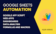 do google sheets automation using apps script