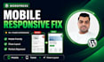 fix wordpress mobile responsive issues
