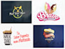 design tasty restaurant, fast food, ice cream and shake logo