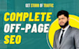 do off page SEO and manually create high quality backlinks
