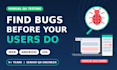 do QA testing for web and mobile apps
