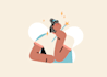 create custom vector character design and illustration