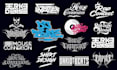 design t shirt logo typography hand lettering urban streetwear clothing brand