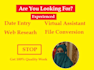 do data entry, internet research, data collect