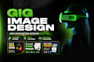 design stunning fiverr gig image, thumbnail, cover photo