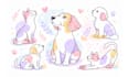 create custom pet portrait line art from your photo