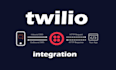 build twilio sms, bulk sms, IVR studio flow, autoresponder