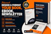 design and format your book, ebook, newsletter