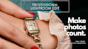 professionally edit your photo in lightroom or photoshop