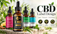 design premium cbd label, hemp label and packaging