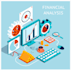 do financial analysis, which includes write up as well