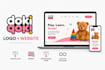 design a brand logo and website for your startup business
