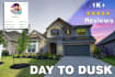do day to dusk with beautiful twilight