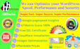 do wordpress speed optimization, improve page speed insights and gtmetrix score