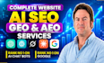 do ai visibility, GEO, aeo, llm, local SEO backlink building