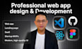 design a modern website mvp for your startup or service