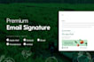 create your modern html email signature