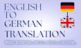 translate any text from english into german
