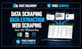 do data scraping, web scraping, data extraction from website