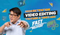 professionally edit your youtube videos, ads and promos