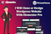 clone, copy or duplicate a wordpress website