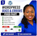 fix wordpress bugs, errors, CSS issues, and website problems
